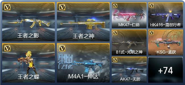 穿越火线：枪战王者V5 136英雄武器 新锐