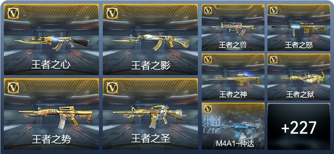 穿越火线：枪战王者V9 334英雄武器 新锐