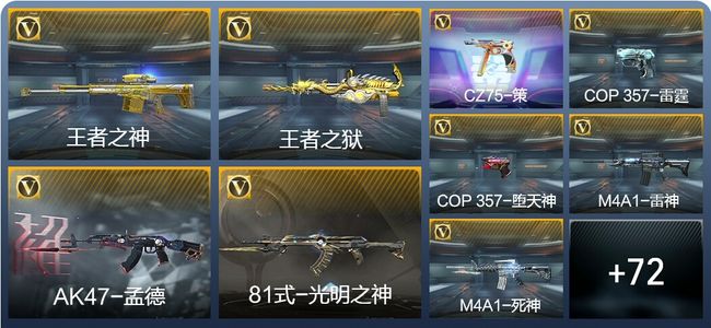 穿越火线：枪战王者V6 117英雄武器 新锐