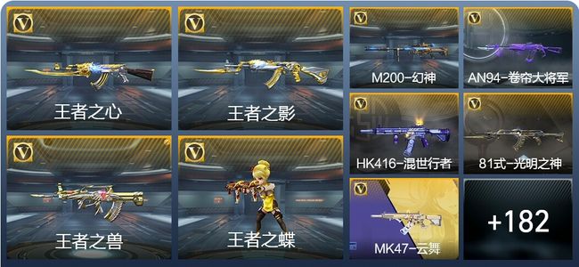 穿越火线：枪战王者V6 331英雄武器 新锐