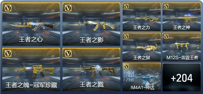 穿越火线：枪战王者V8 332英雄武器 新锐