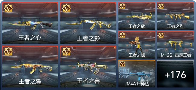 穿越火线：枪战王者V8 307英雄武器 新锐