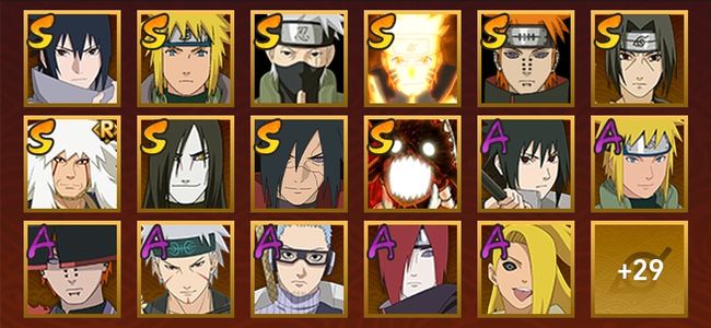 火影忍者V10 11S忍 36A忍 47忍 100W内战力 见习