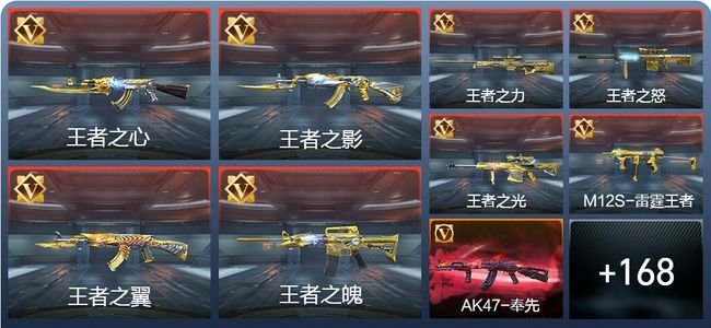 穿越火线：枪战王者V9 264英雄武器 新锐