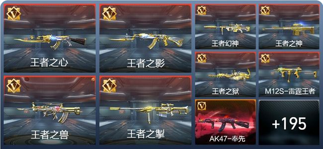 穿越火线：枪战王者V8 334英雄武器 新锐