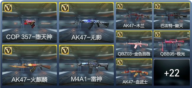 穿越火线：枪战王者V4 49英雄武器 新锐