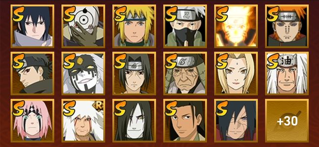 火影忍者V10 22S忍 39A忍 61忍 1000W战力 见习