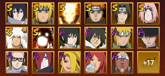 火影忍者V10 9S忍 29A忍 38忍 500W战力 见习