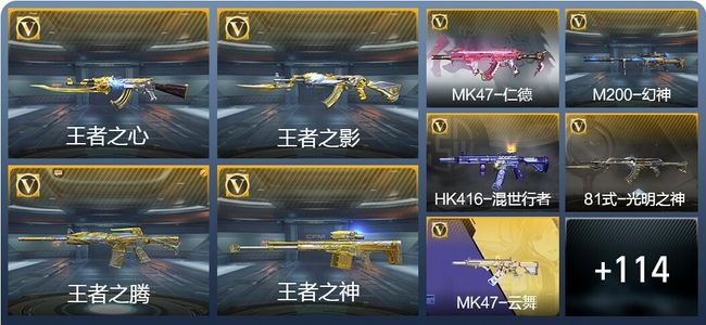 穿越火线：枪战王者V6 217英雄武器 新锐