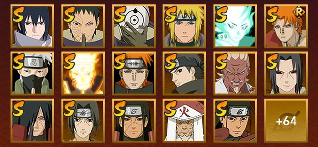 火影忍者V13 28S忍 54A忍 82忍 1000W战力 见习