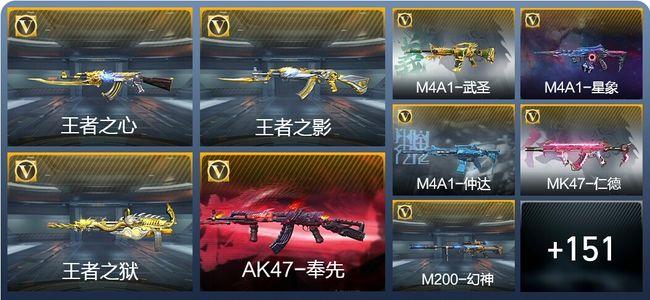 穿越火线：枪战王者V8 251英雄武器 新锐