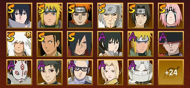 火影忍者V10 10S忍 32A忍 42忍 500W战力 见习