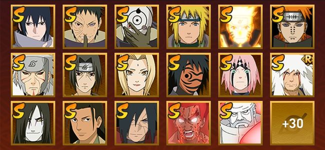 火影忍者V10 18S忍 30A忍 48忍 900W战力 见习