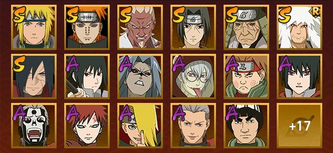 火影忍者V6 8S忍 28A忍 36忍 500W战力