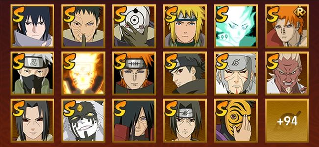 火影忍者V13 51S忍 64A忍 115忍 2000W战力