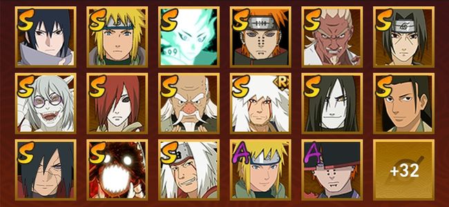 火影忍者V11 17S忍 34A忍 51忍 600W战力