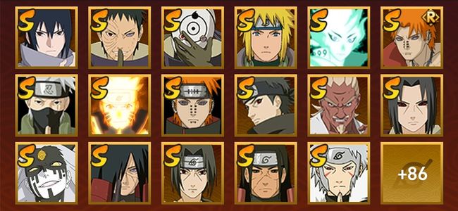 火影忍者V13 37S忍 69A忍 106忍 1000W战力