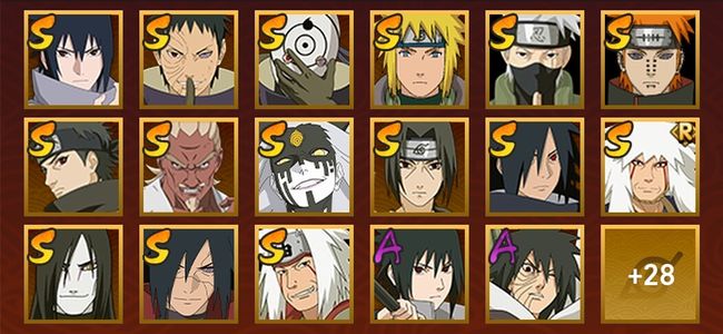 火影忍者V11 16S忍 31A忍 47忍 600W战力