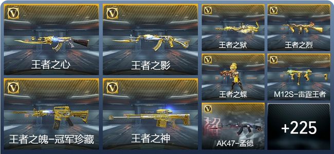 穿越火线：枪战王者V8 14王者武器 234英雄武器 7英雄角色 548万化 精英