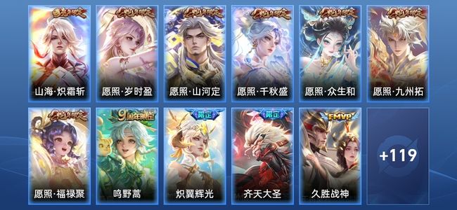 王者荣耀V6 16传说 42史诗 131皮肤 至尊星耀IV