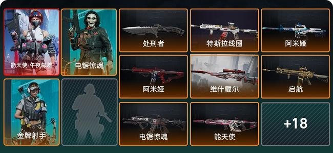 三角洲行动总资产153.2M 3干员外观 1近战 25传说枪械 烽火：钻石 战场：上等兵