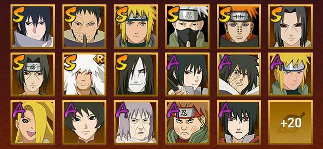 火影忍者V3 11S忍 26A忍 124忍 1340S碎片 15通灵 500W战力 暗部