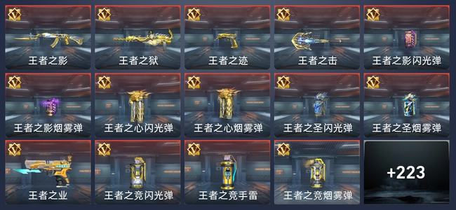 穿越火线：枪战王者V7 387英雄武器 新锐