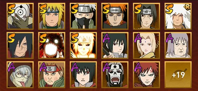 火影忍者V10 10S忍 26A忍 123忍 1309S碎片 15通灵 500W战力 见习