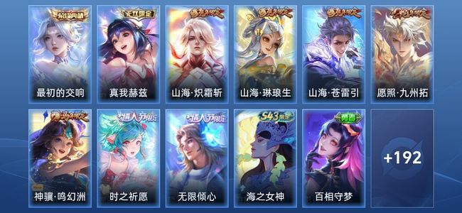 王者荣耀1典藏 1无双 14传说 61史诗 203皮肤 至尊星耀II