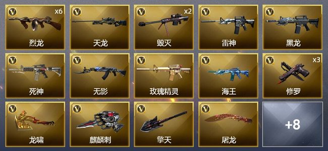 穿越火线（CF）23V武器 2皮肤 可排位 新锐