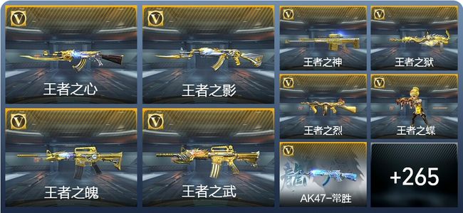 穿越火线：枪战王者21王者武器 274英雄武器 12英雄角色 403万化 专家S