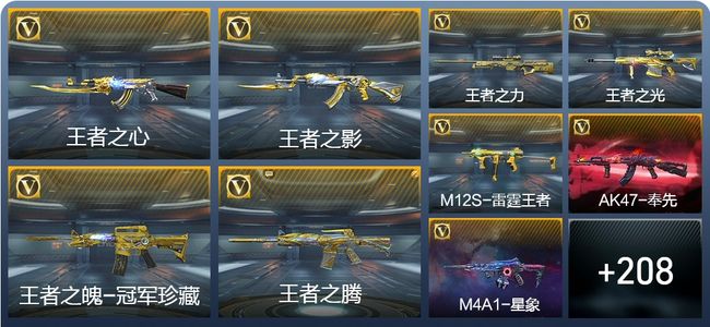 穿越火线：枪战王者V8 22王者武器 231英雄武器 9英雄角色 415万化 专家S