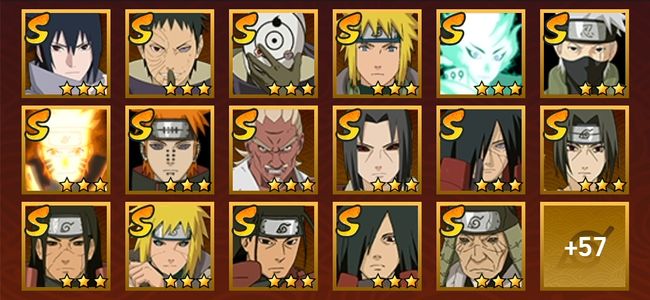 火影忍者V11 27S忍 47A忍 272忍 3572S碎片 20通灵 1000W战力 前1000名 下忍