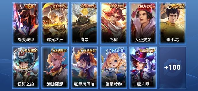 王者荣耀V5 1传说 21史诗 113皮肤 119英雄 永恒钻石IV