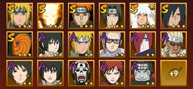 火影忍者V7 7S忍 19A忍 118忍 982S碎片 13通灵 400W战力 暗部