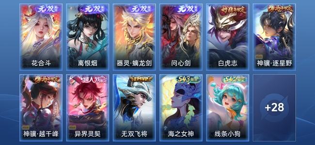 王者荣耀V5 4无双 5传说 11史诗 39皮肤 最强王者