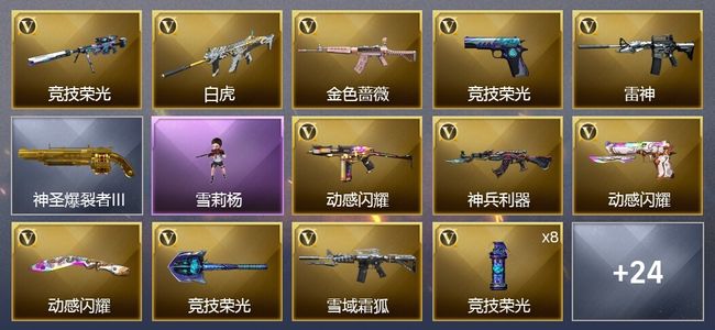 穿越火线（CF）40V武器 2V角色 4皮肤 可排位 精英