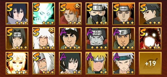 火影忍者V11 11S忍 25A忍 117忍 1322S碎片 15通灵 500W战力 前1000名 暗部