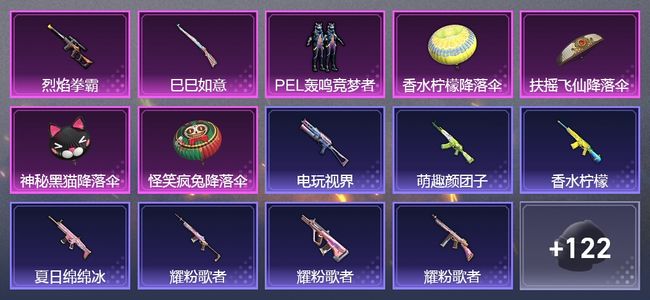 和平精英2升级枪 1粉装 68套装 25340热力