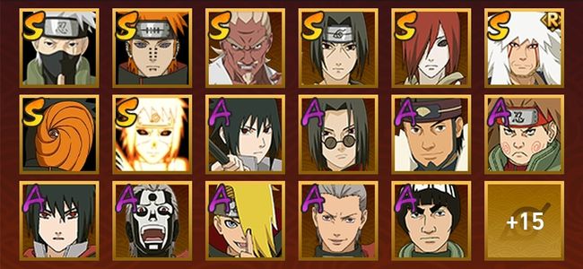 火影忍者V9 11S忍 24A忍 35忍 100W内战力