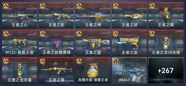 穿越火线：枪战王者V5 13王者 309英雄武器 332万化 枪圣SS