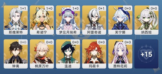 原神30黄 24角色黄 6武器黄 19五星角色 6五星武器 男主 59级