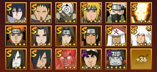 火影忍者V8 16S忍 37A忍 176忍 2130S碎片 16通灵 800W战力 前1000名 见习