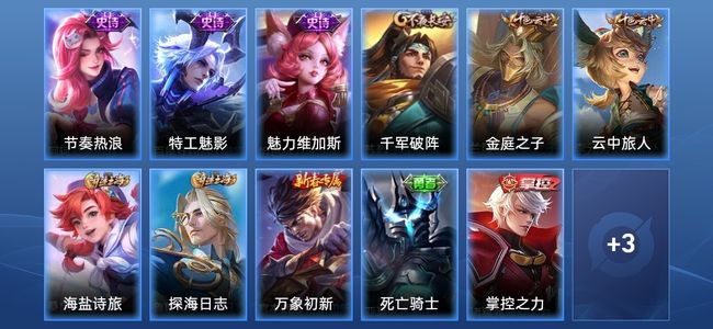王者荣耀3史诗 14皮肤 49英雄 荣耀黄金IV