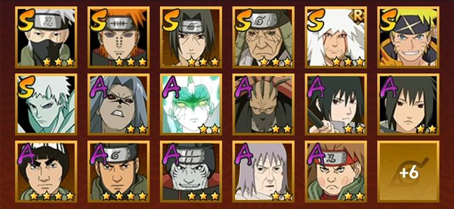 火影忍者V4 7S忍 16A忍 95忍 774S碎片 13通灵 400W战力 前1000名 下忍