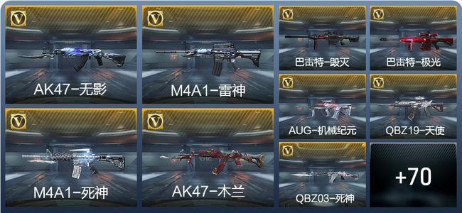穿越火线：枪战王者V3 1王者武器 91英雄武器 2英雄角色 240万化 枪皇