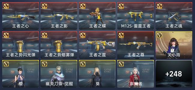 穿越火线：枪战王者V6 9王者 253英雄武器 12英雄角色 382万化 枪神