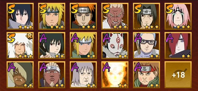 火影忍者V5 7S忍 28A忍 111忍 960S碎片 13通灵 400W战力 暗部