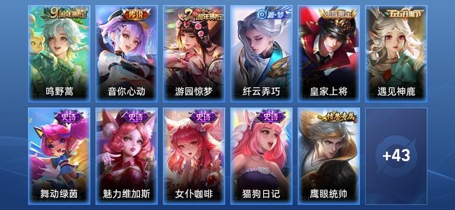 王者荣耀V5 2传说 14史诗 54皮肤 92英雄 至尊星耀II