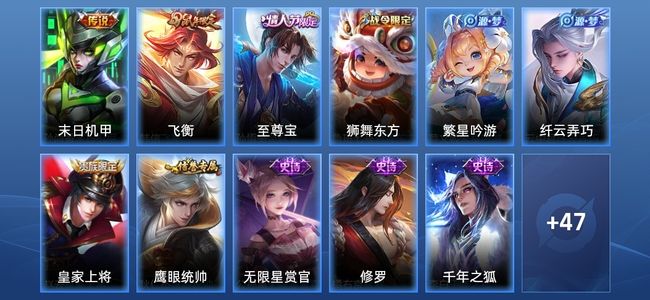 王者荣耀1传说 14史诗 58皮肤 80英雄 秩序白银III